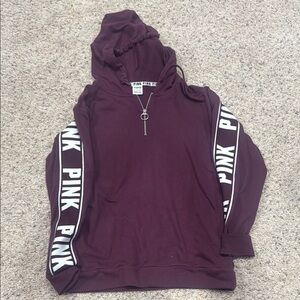 Victoria's Secret PINK Maroon Hoodie